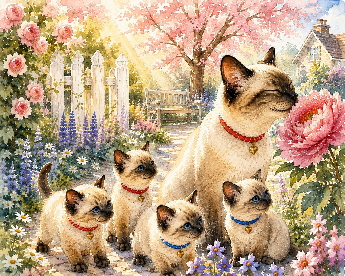 Siamese Spring Garden