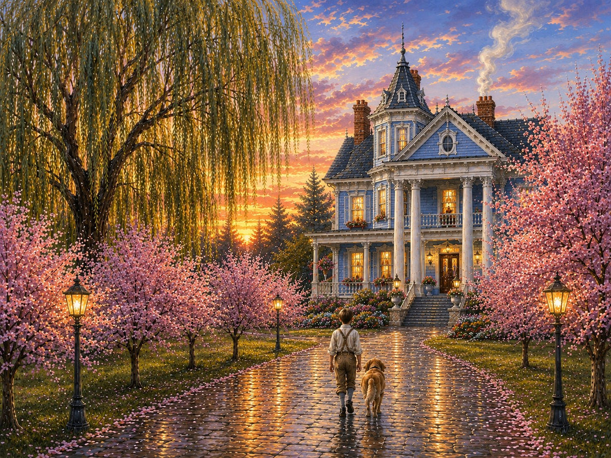 Blossom Lane at Sundown