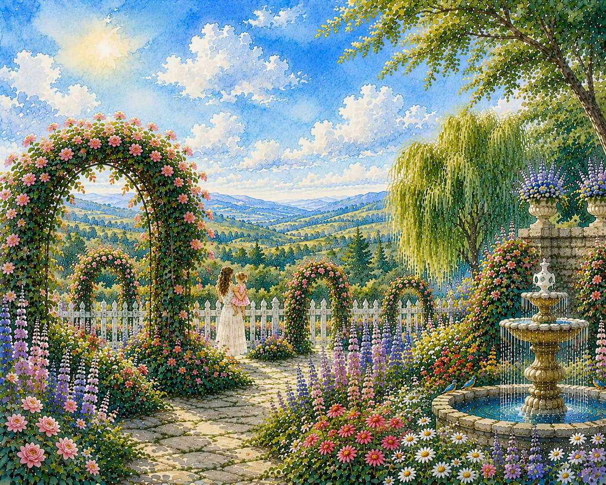 Garden Arch Morning