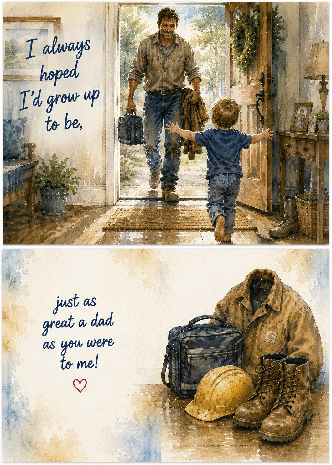 Home Before Dark, Dad