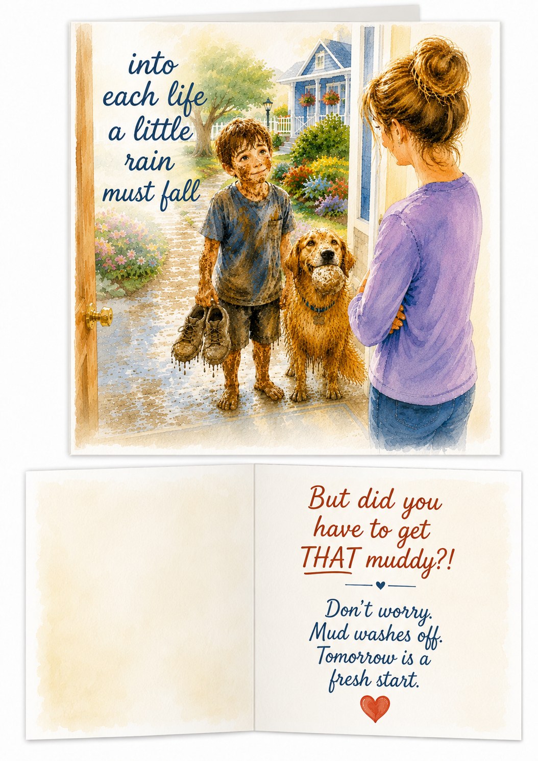 Into Each Life a Little Rain