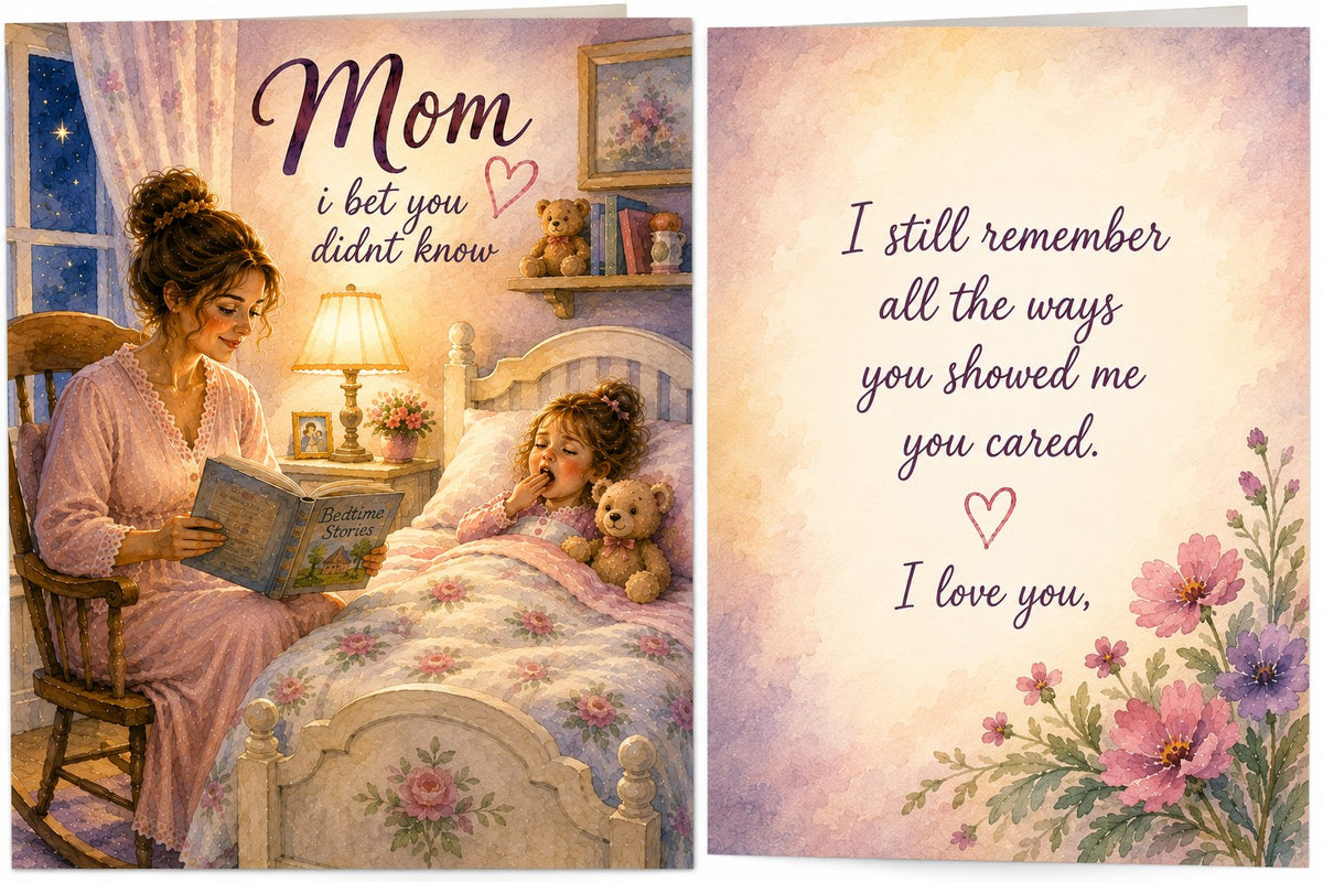 Mom, I Bet You Didn't Know