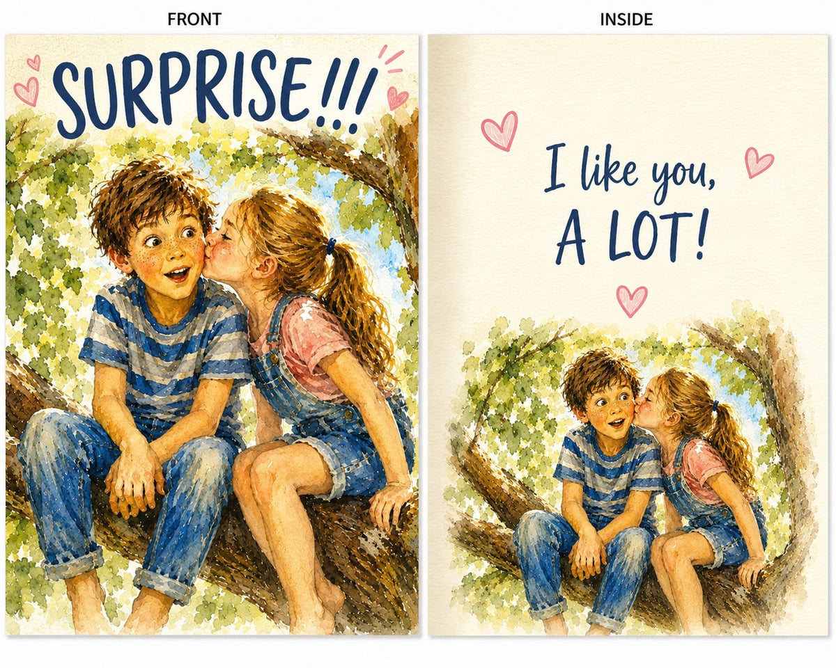 Surprise! I Like You a Lot