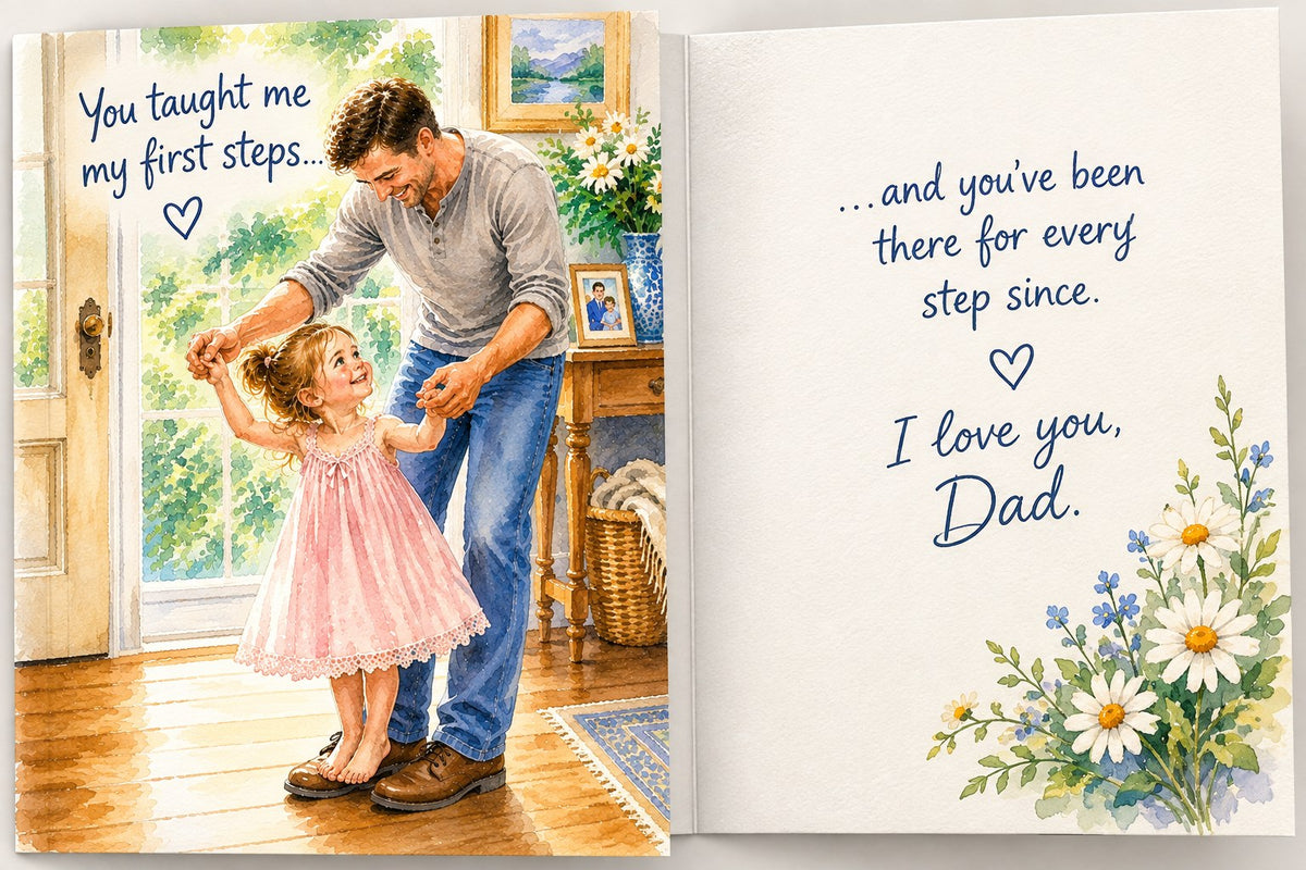 You Taught Me My First Steps